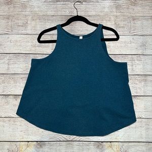 Lululemon navy/aqua tank top